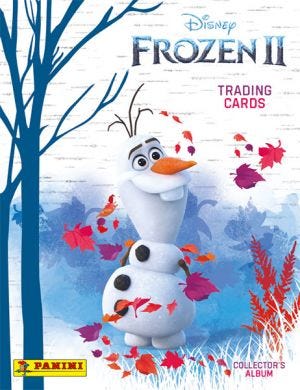 Disney Die Eiskönigin Olaf taut auf Panini 1 Display Sammelsticker Serie