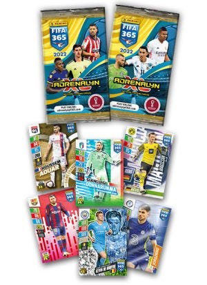 FIFA 365 ADRENALYN XL™ 2022 - Fans' Favourites-International Stars-Titans-Magicians-Dominators - Manglende klistermærker/kort