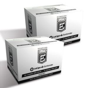 LaLiga Santander 2021-22 DONRUSS ELITE Trading cards - 2 Fat Pack Boxes